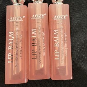 Pink Lip Balm 3 pc bundle